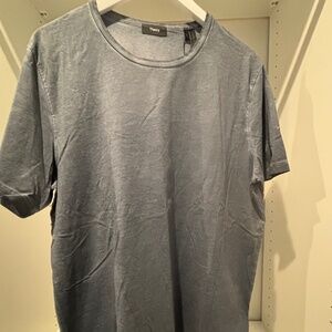 Theory - Grayish Blue short sleeve t-shirt, L
